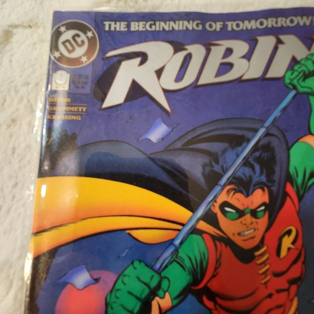 Vintage Robin #0 Comic Book 1994 DC Key Issue‎ The Beginning of Tomorrow Mortal